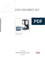Vita Vacumat 40 T: Operating Manual