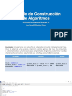 Ejemplo de Construcción de Algoritmos