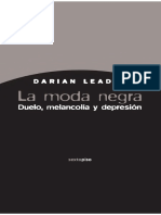 Darian Leader - La Moda Negra. Duelo, Melancolía y Depresión - Darian Leader PDF