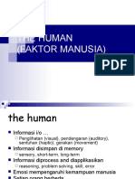 The Human (Faktor Manusia)