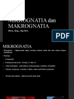 MIKROGNATIA Dan MAKROGNATIA