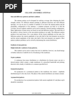 Unit-Iii Cell Site and Mobile Antennas: Ece/Liet C410 CMC Notes Sudheer Asst Prof ECE Dept