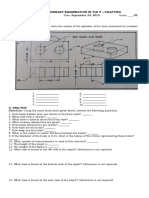 Second Preliminary Examination in Tle 9 - Drafting