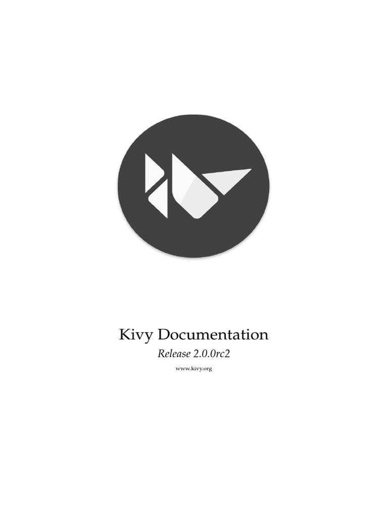 Kivy PDF | PDF | Operating System | Application Programming Interface
