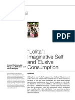 Lolita Imaginative Self and Elusive Con