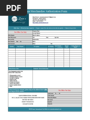 RMA_Form