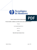 Materia: Expresión Verbal en El Ámbito Profesional Protocolo Científico: Antibióticos, Su Presente y Futuro Ante La Resistencia Bacteriana