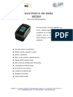 Pulsoximetro Choicemmed MD300