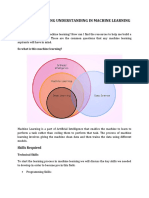 To Build A Strong Understanding in Machine Learning