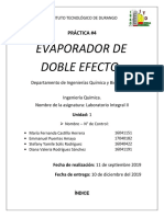 Práctica #4 - Evaporador doble efecto..docx