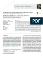 Identifying Water Recycling Strategy Using Multivariate Statistical Industry PDF