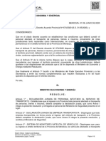 Declaracion Jurada y Protocolo Para Camioneros en Mendoza