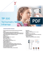 Catalogo Termometro Infrarrojo CONTEC TP500 - 1
