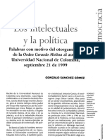Sanchez, Gonzalo - Los Intelectuales y La Politica