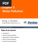 Chapter-2 Water Pollution: Vitrag .C. Dholakia