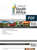 South African Wine Educational Course