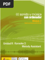 Modulo 2. Sonido y Musica Por ordenador. 10 Karaoke 2. Melody Assistant