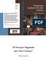 El Principio Regulador Del Culto Cristiano. - Martin Scharenberg - MS-EPRDCC