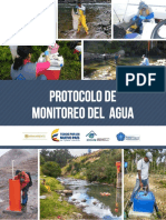 Protocolo Monitoreo de Agua PDF