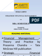 Strategic Financial Management Upto Module 4
