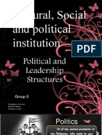 Political Structure and Leadership