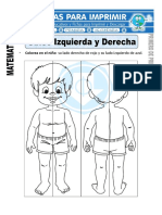 Ficha de Ubica Izquierda y Derecha para Primero de Primaria