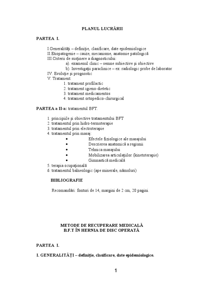 Hernia De Disc