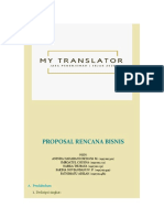 Proposal Ide Bisnis Translator Kelompok 4
