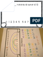 PR 01 Ejercicios de Sumas para Obtener Como Resultado 10