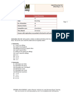 Test Logical Reasoning: Page - 1