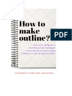 How To Make Outline