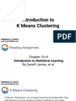 Intro To K Means Clustering PDF