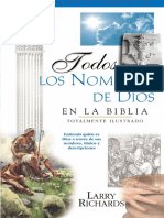 Todos Los Nombres de Dios en La Biblia - Larry Richards