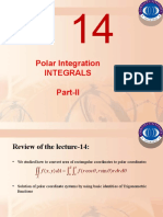Polar Integration Integrals Part-II