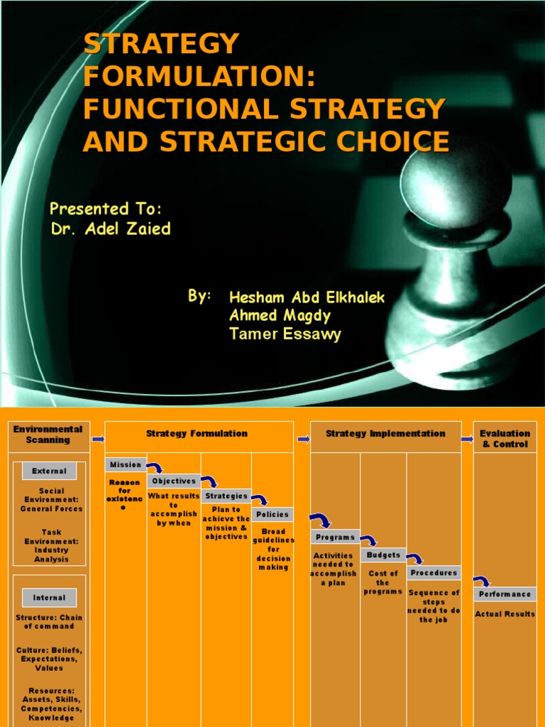 Functional Strategy Presentation | PDF | Leveraged Buyout | Strategic ...