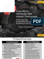 Fluke 568 Ex Intrinsically Safe Infrared Thermometer: Intrinsically Safe Temperature Measurements. Anywhere in The World