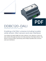 DDBC120-DALI: Enabling A Full DALI Universe Including Tunable White Drivers, DALI Sensors and User Interfaces
