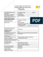 Hindusthan College Student Details