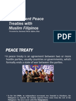 MUSLIM PEACE TREATY