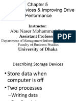 Storage Devices & Improving Drive Performance: Abu Naser Mohammad Saif