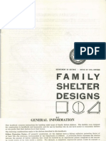 Family Shelter Designs - 1962