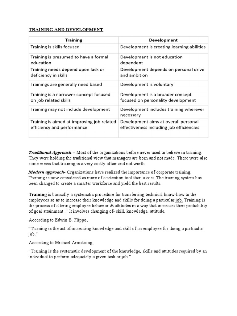 Enhancing Employee Skills Through Training | PDF | Motivation ...