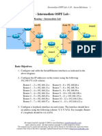 Configuring OSPF Routing - Intermediate Lab