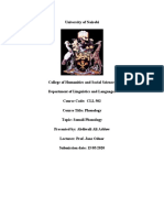 Somali Phonology