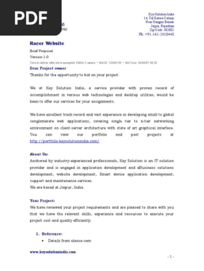 Understanding-Racer Website