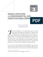 Female Foeticide: A Jurisprudential and Constitutional Perspective