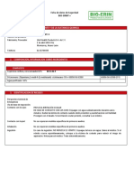 BIO-SINNY +: Ficha de datos de Seguridad (MSDS) para limpiador en seco de automóviles