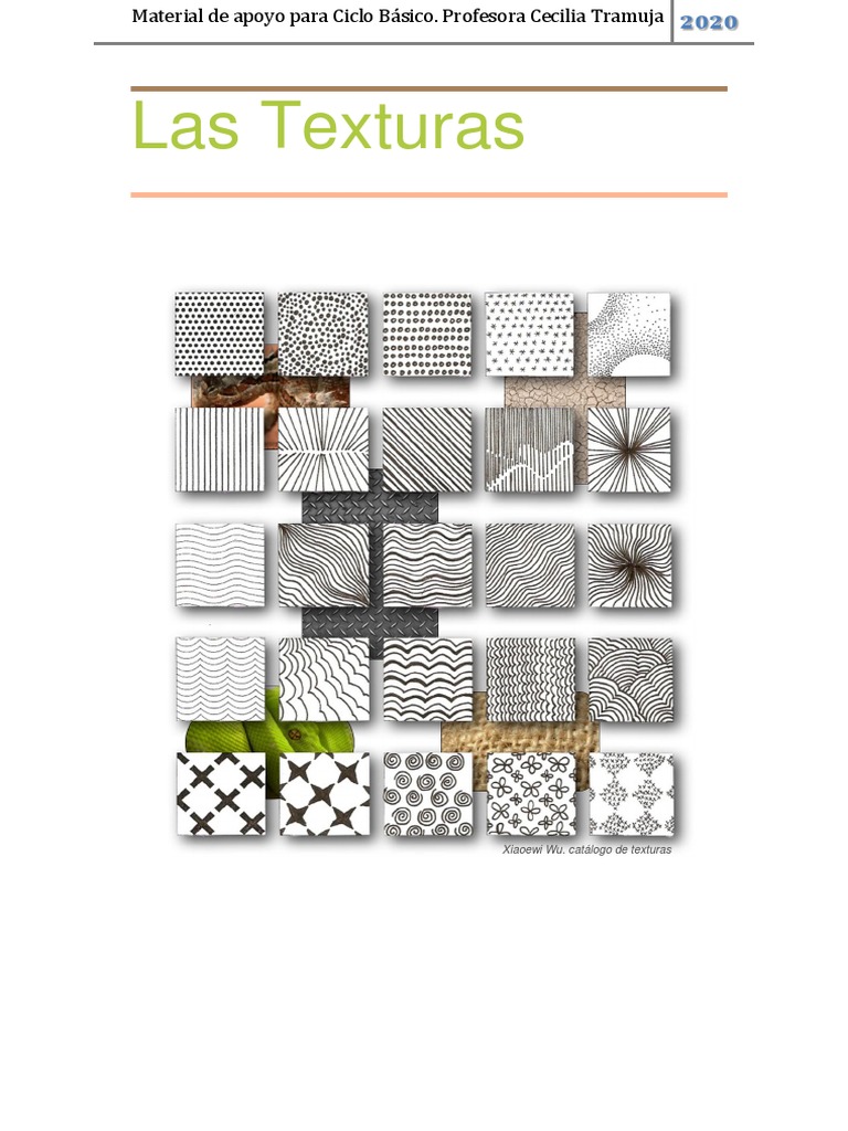 Material Sobre Texturas | PDF | Escultura | Dibujo