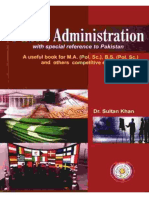 1-Public Administration with special reference to Pakistan by Dr. Sultan Khan.pdf