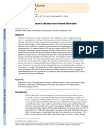 NIH Public Access: Olfaction in Parkinson's Disease and Related Disorders